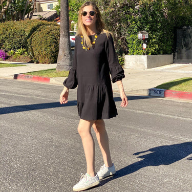 Gaia Mini Dress - Black